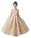 Dideyttawl Satin Girls Formal Dress for Wedding Pageant Special Occasion Ball Gown 750