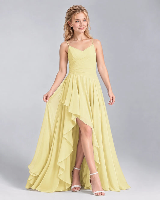 Daffodil A-line Junior Bridesmaid Dress Front