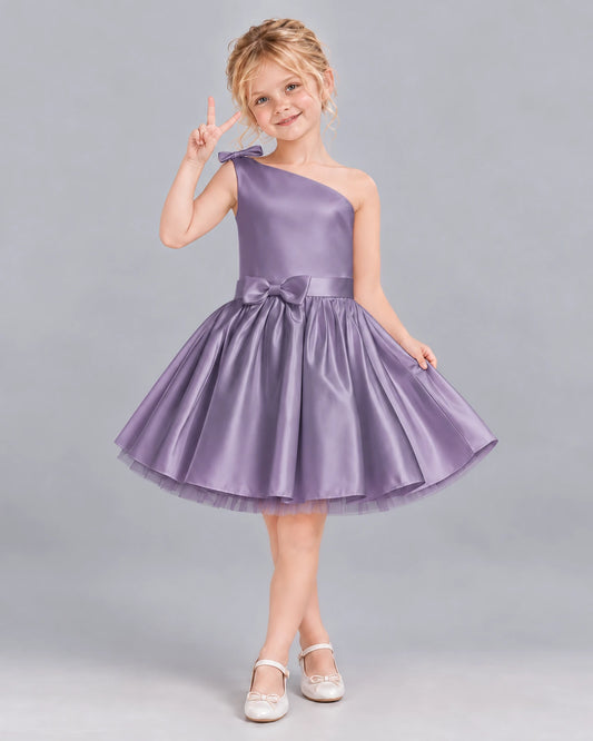 Wisteria A-line Girls Formal Dress Front