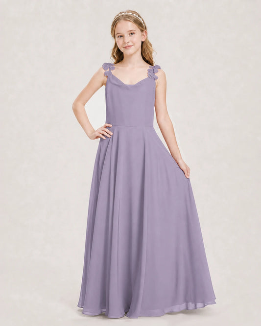 Wisteria Ball Gown Junior Bridesmaid Dress Front