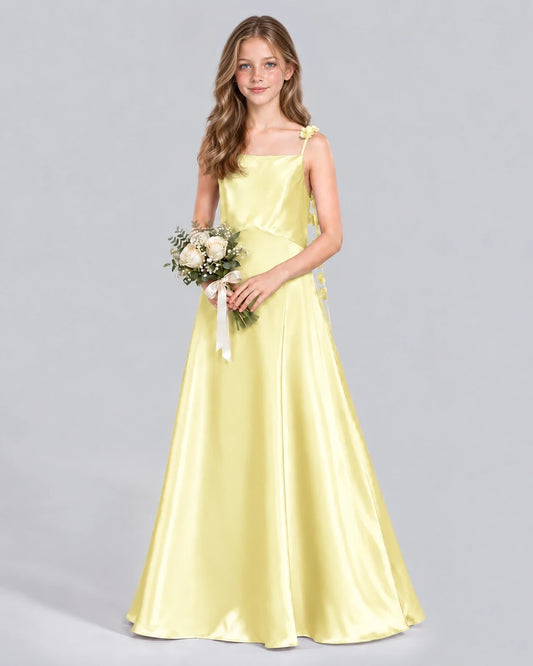 Daffodil A-line Junior Bridesmaid Dress Front