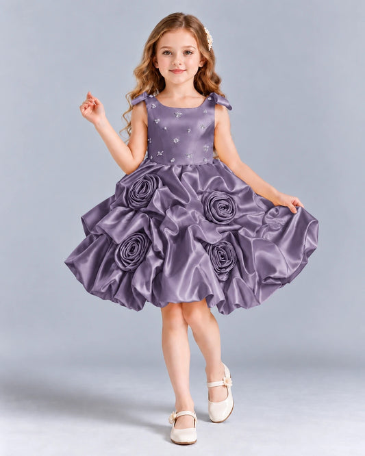 Wisteria Ball Gown Girls Formal Dress Front