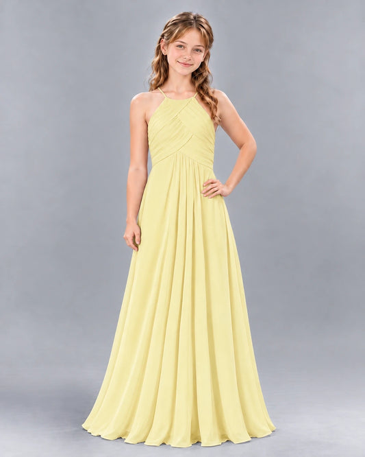Daffodil A-line Junior Bridesmaid Dress Front