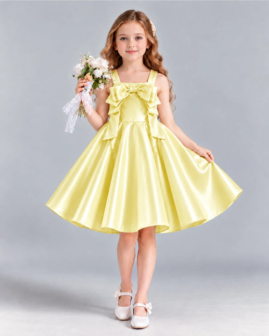 Daffodil A-line Girls Formal Dress Front