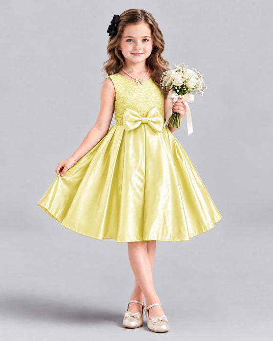 Daffodil A-line Girls Formal Dress Front