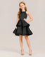 Black Junior Bridesmaid Dress