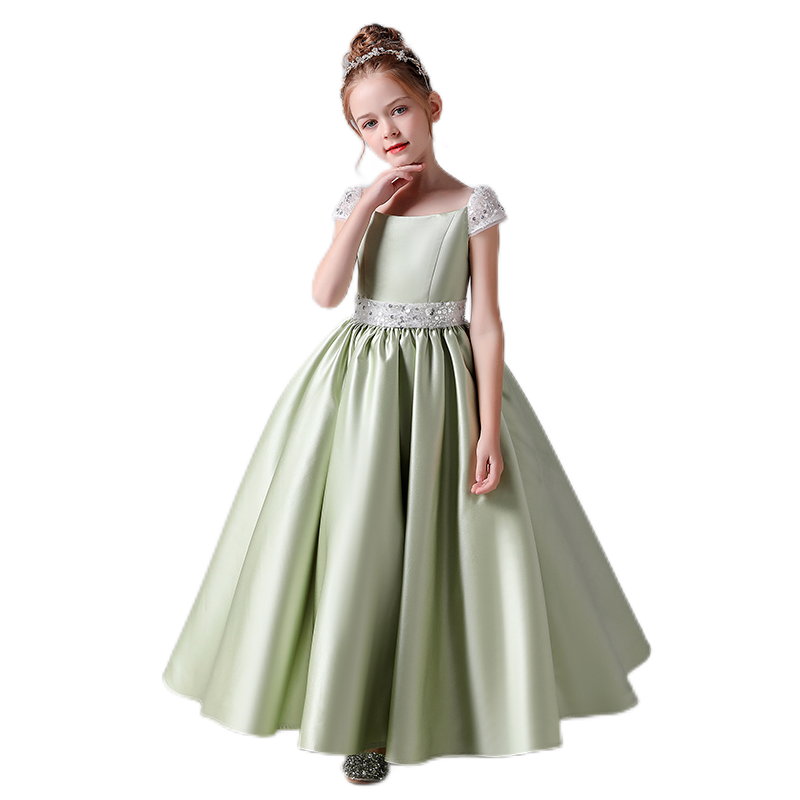 Juniors First Communion Dresses Elegant Beauty Pageant Dress Evening Long Gown For Teen Girls