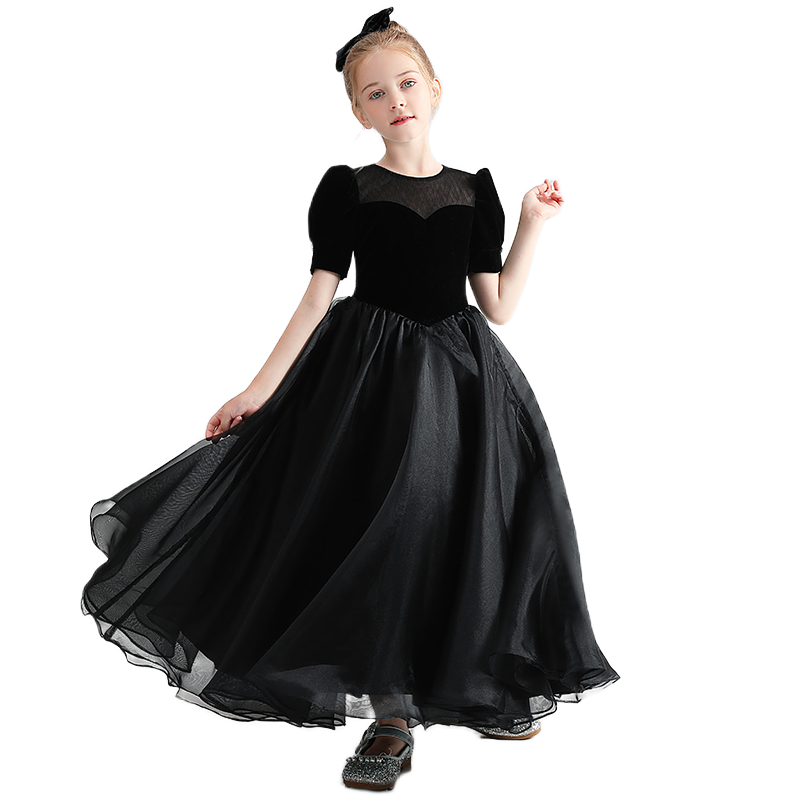 Black formal outlet girl dresses