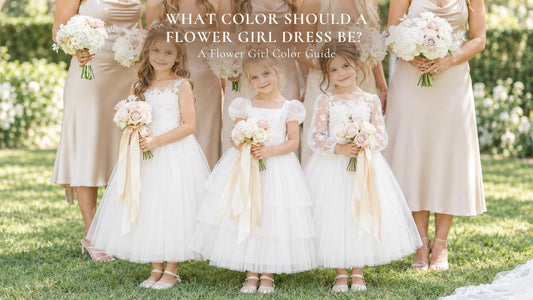 What Color Should a Flower Girl Dress Be? A Wedding Color Guide