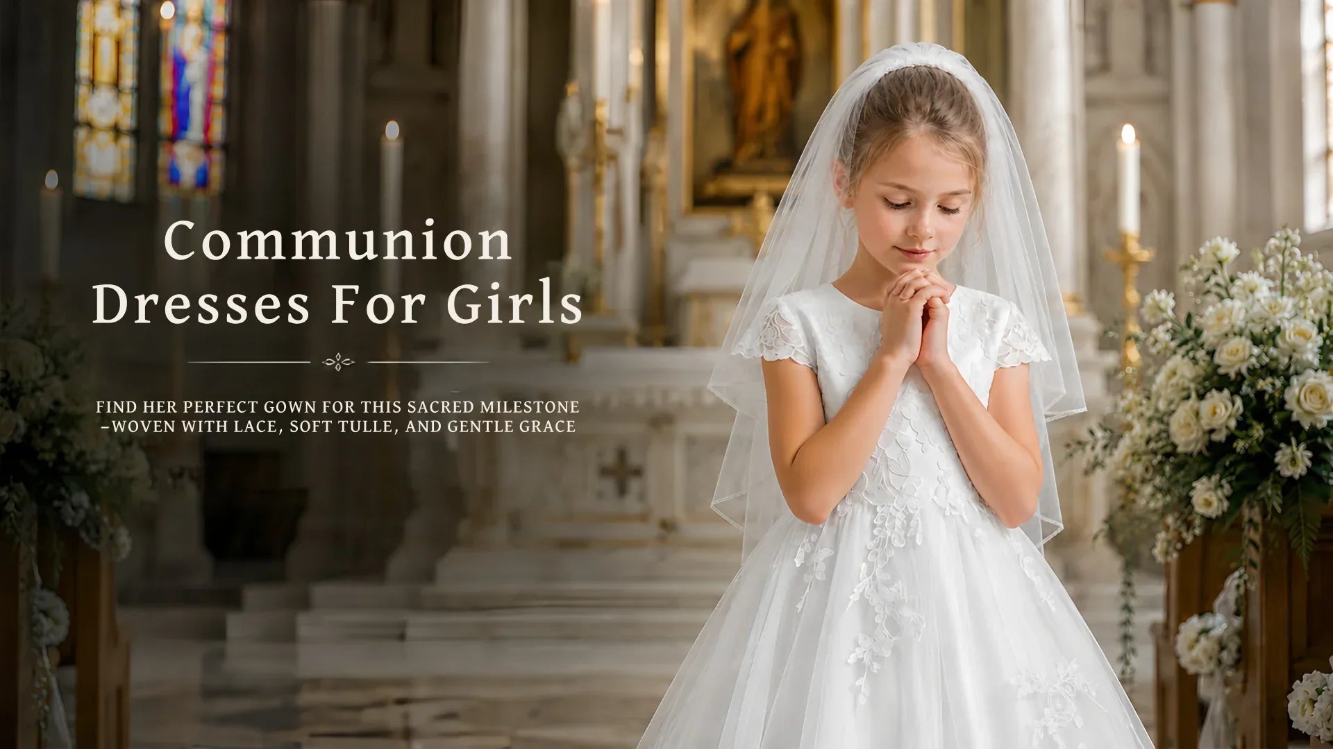 Best White Communion Dresses for Girls in 2026