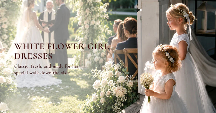 White Flower Girl Dresses
