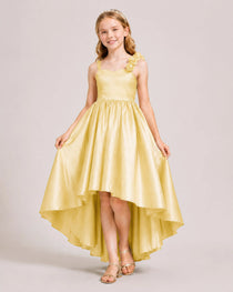 Gold Junior Bridesmaid Dresses