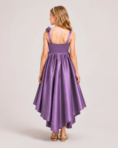 Plum Junior Bridesmaid Dresses