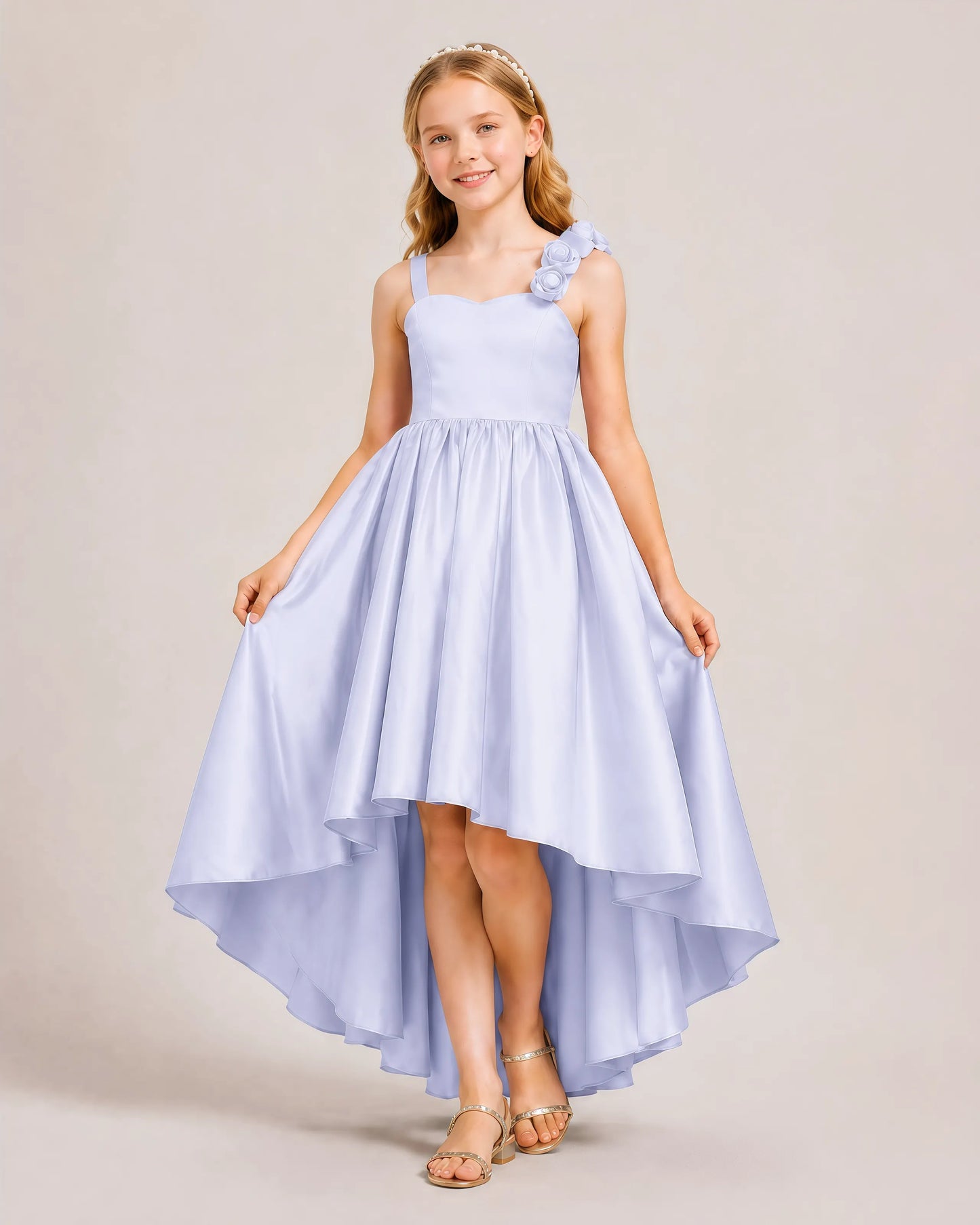 Lavender Junior Bridesmaid Dresses