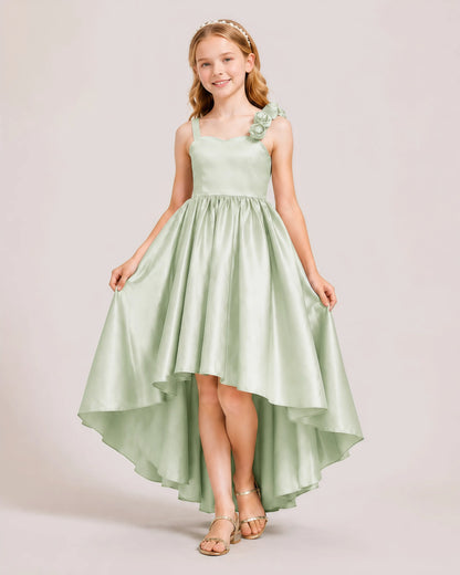 Sage Green Junior Bridesmaid Dresses