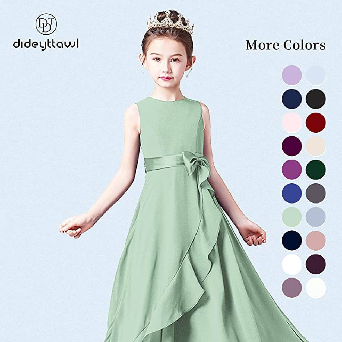 Junior bridesmaid dress, formal dresses for teens.