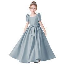 Girls Formal Dress Princess Birthday Party Dress Satin Formal Dresses For Teens