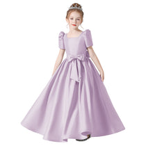 Girls Formal Dress Princess Birthday Party Dress Satin Formal Dresses For Teens