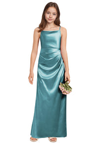 Dideyttawl A-Line Junior Bridesmaid Dresses  Special Occasion Dress for Girls 2520