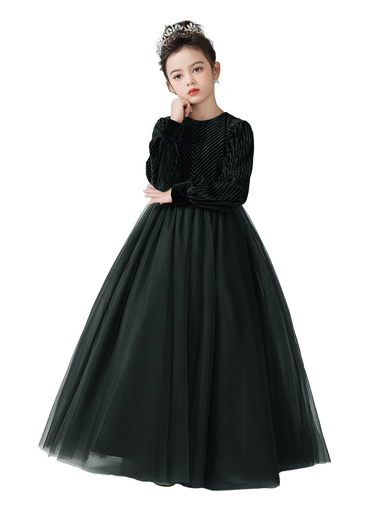 Junior Bridesmaid Dress | Flower Girls Dresses | Velvet Winter Dress | Dideyttawl Junior Bridesmaid Dress | Flower Girls Dresses | Velvet Winter Dress | Dideyttawl