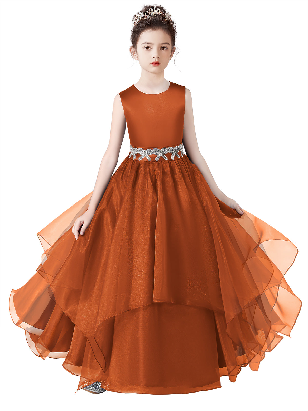 Girls Birthday Party Dresses Formal Special Occasion Dress For Teens Junior Bridesmaid Pageant Ball Gown