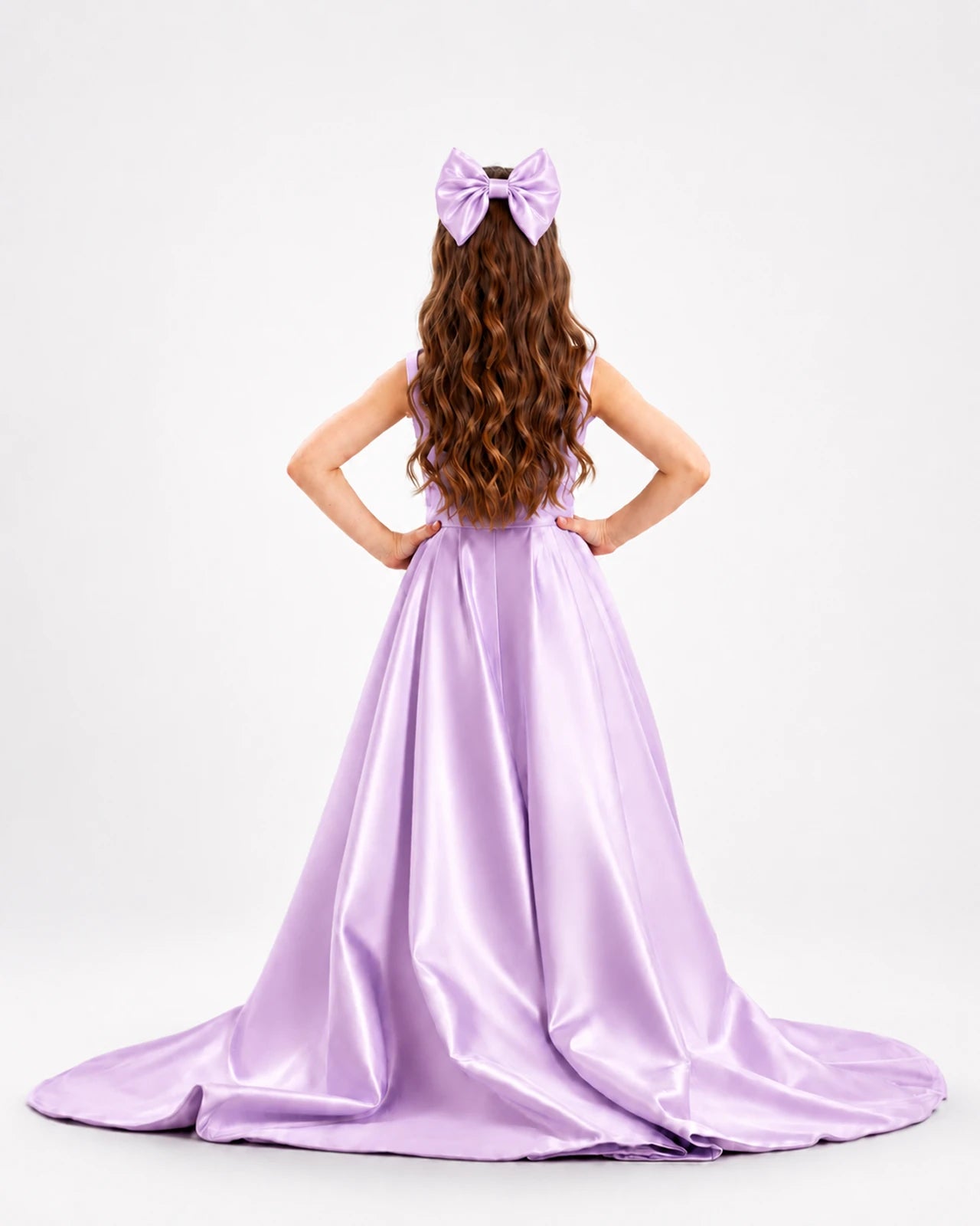 Lilac Junior Bridesmaid Dresses