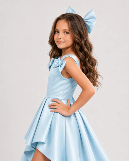 Baby Blue Junior Bridesmaid Dresses
