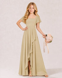 Champagne Junior Bridesmaid Dress