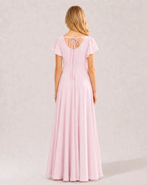 Pink Junior Bridesmaid Dress