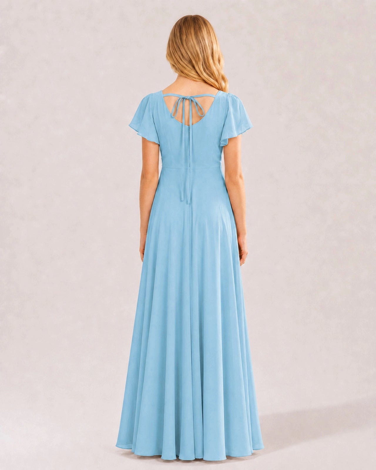 Sky Blue Junior Bridesmaid Dress