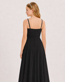 Black Junior Bridesmaid Dress