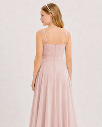 Blush Pink Junior Bridesmaid Dress