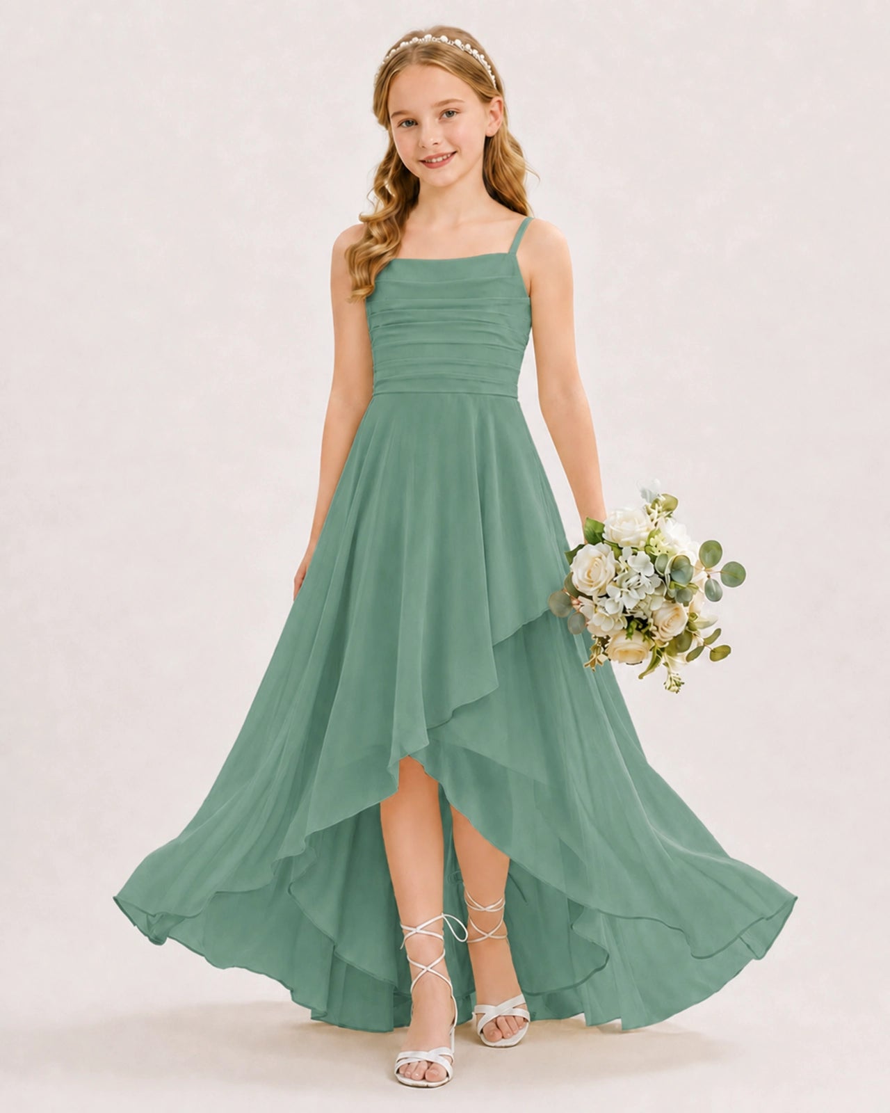 Eucalyptus Junior Bridesmaid Dress