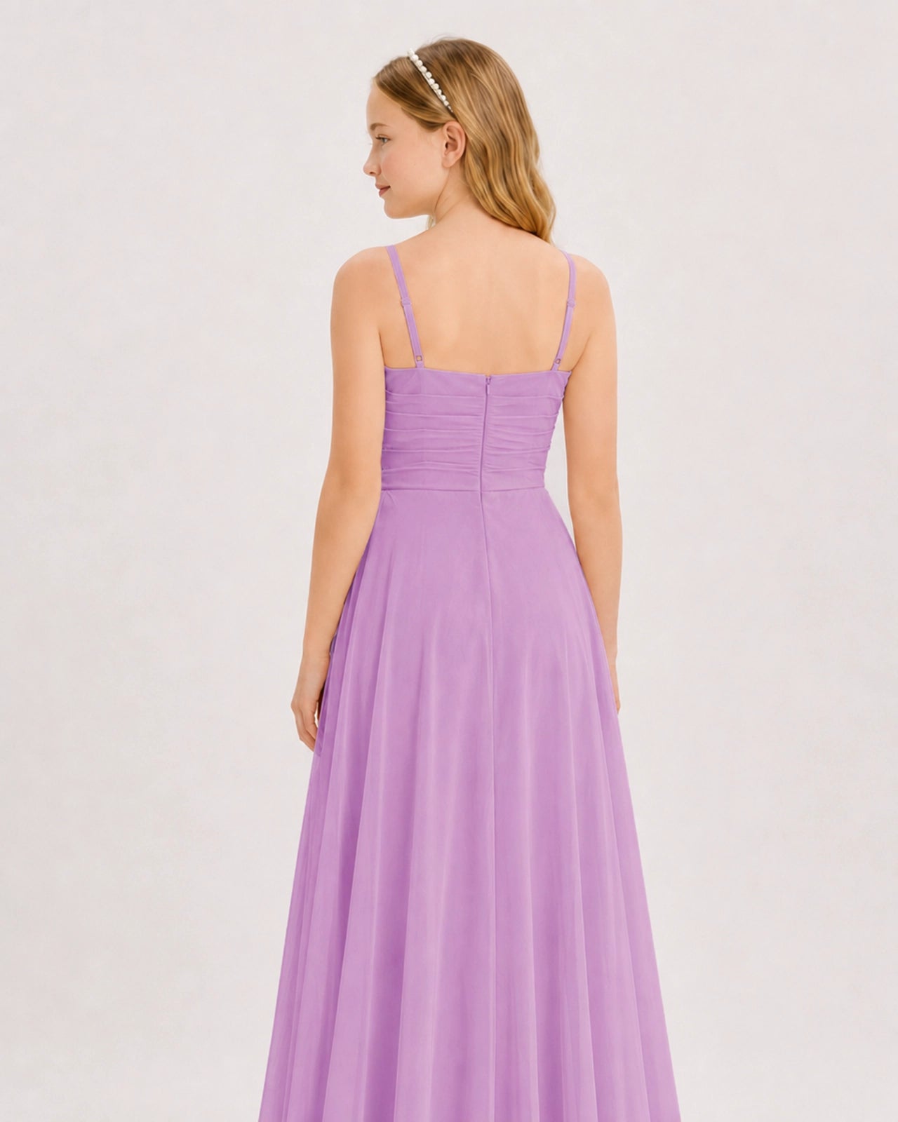Lavender Junior Bridesmaid Dress