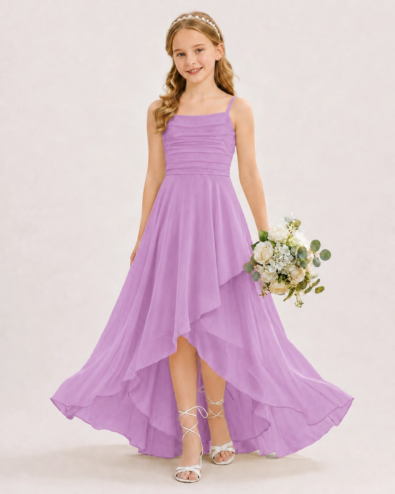 Lavender Junior Bridesmaid Dress
