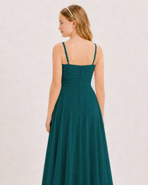 Peacock Junior Bridesmaid Dress