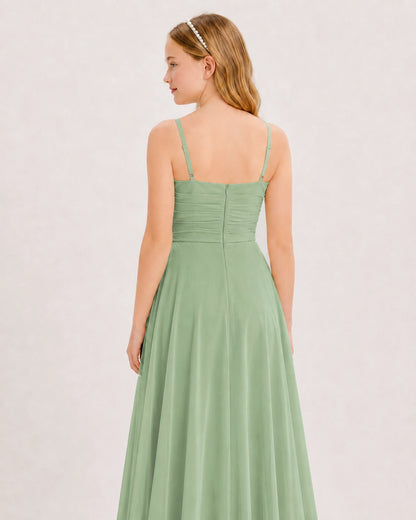 Sage Green Junior Bridesmaid Dress