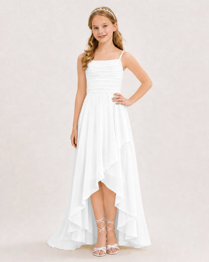 White Junior Bridesmaid Dress