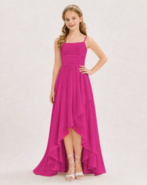 Hot Pink Junior Bridesmaid Dress