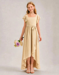 Champagne Junior Bridesmaid Dresses