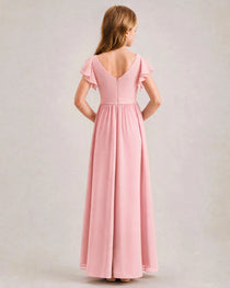 Pink Junior Bridesmaid Dresses