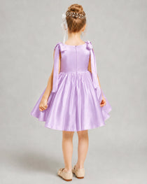 Lilac Flower Girl Dress