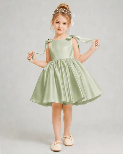 Sage Green Flower Girl Dress