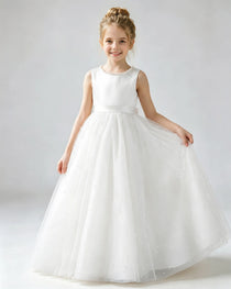 Ivory Flower Girl Dress