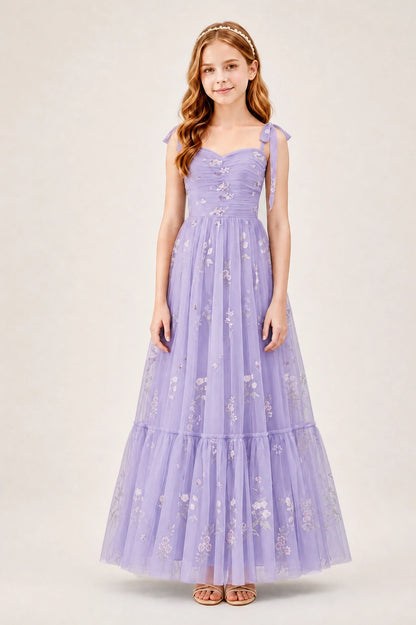 Lavender Junior Bridesmaid Dress