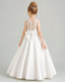 Ivory Flower Girl Dress