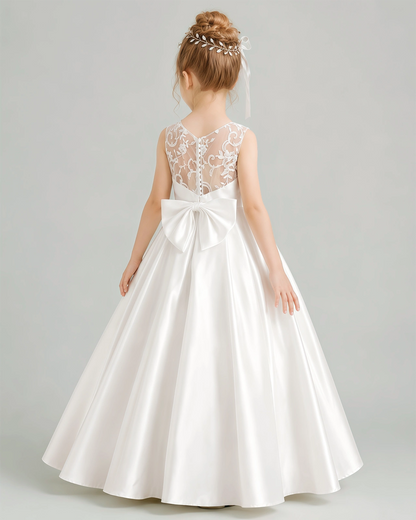 Ivory Flower Girl Dress