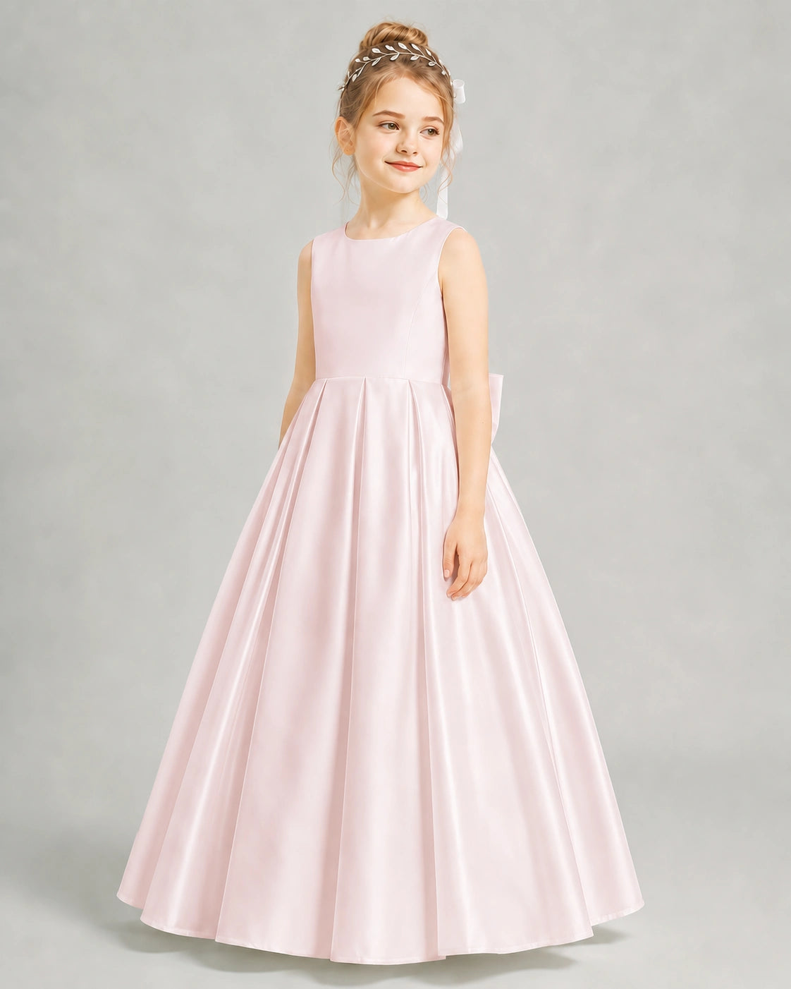 Baby Blue Flower Girl Dress