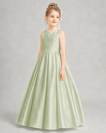 Sage Green Flower Girl Dress