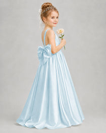 Baby Blue Flower Girl Dress 